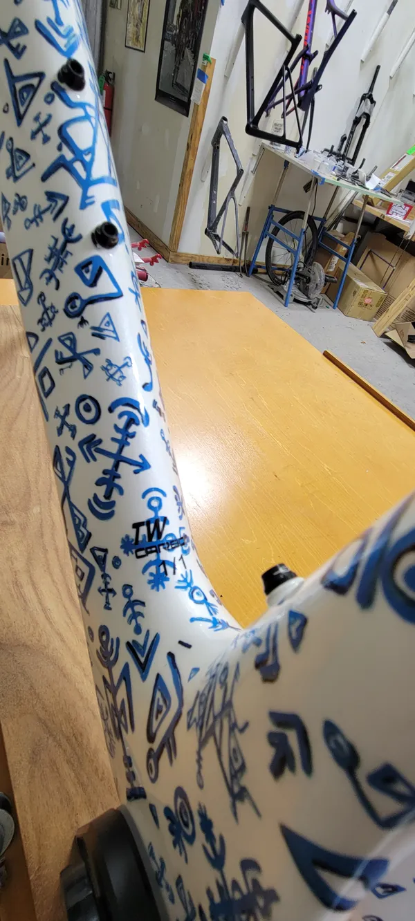 One of One Paint Jobs - Lauf Sigla Viking Runes