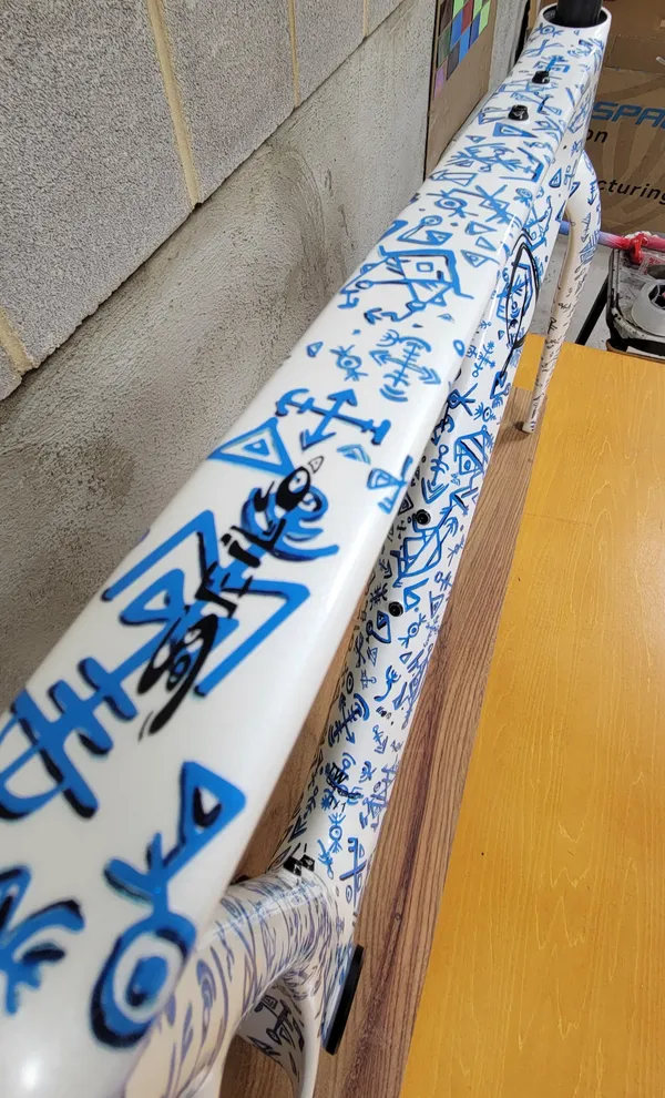 One of One Paint Jobs - Lauf Sigla Viking Runes