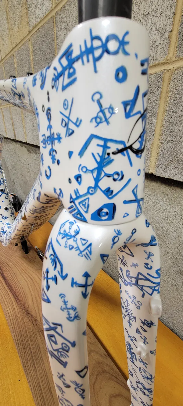 One of One Paint Jobs - Lauf Sigla Viking Runes
