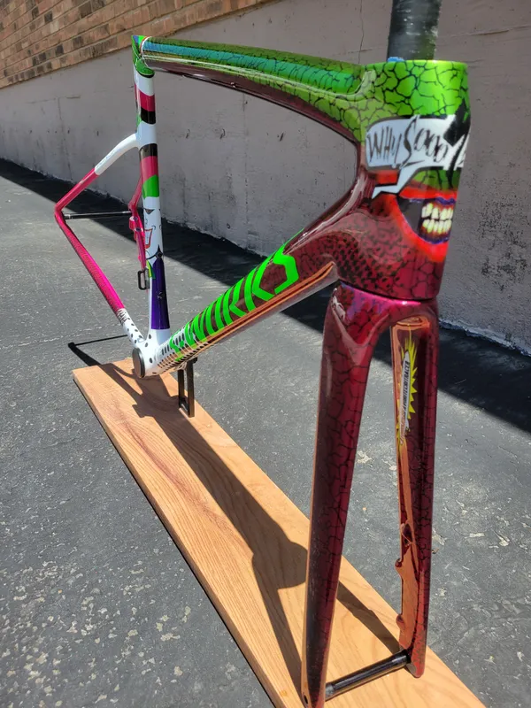 One of One Paint Jobs - SL8 The Joker Bike