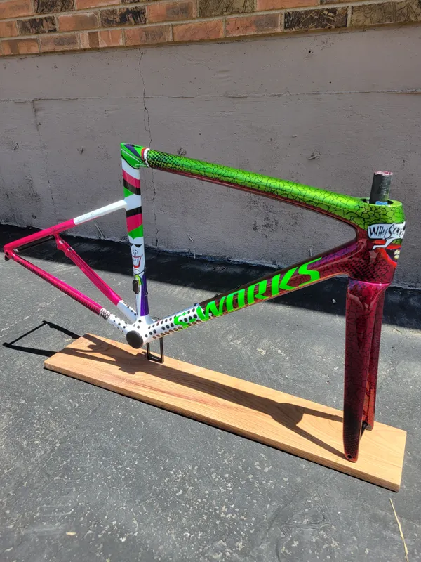 One of One Paint Jobs - SL8 The Joker Bike