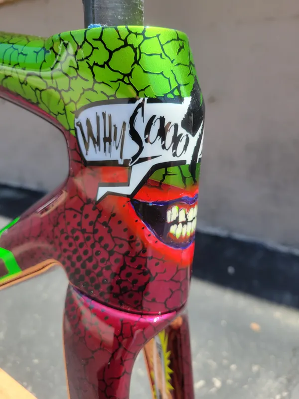 One of One Paint Jobs - SL8 The Joker Bike