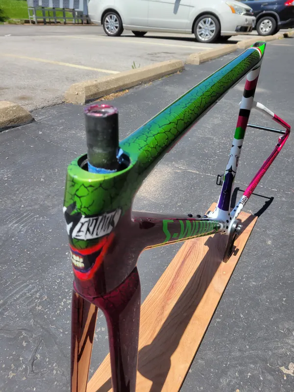 One of One Paint Jobs - SL8 The Joker Bike