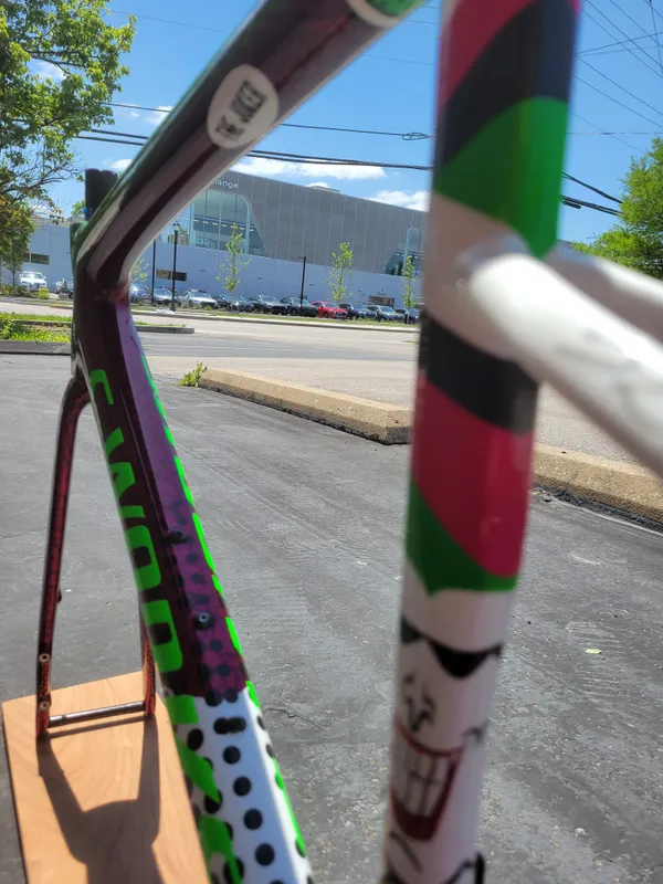 One of One Paint Jobs - SL8 The Joker Bike