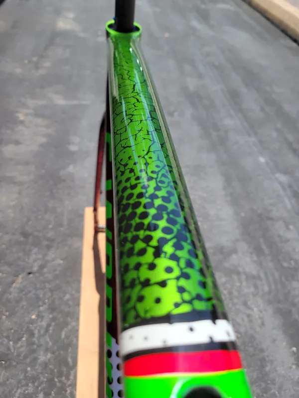 One of One Paint Jobs - SL8 The Joker Bike