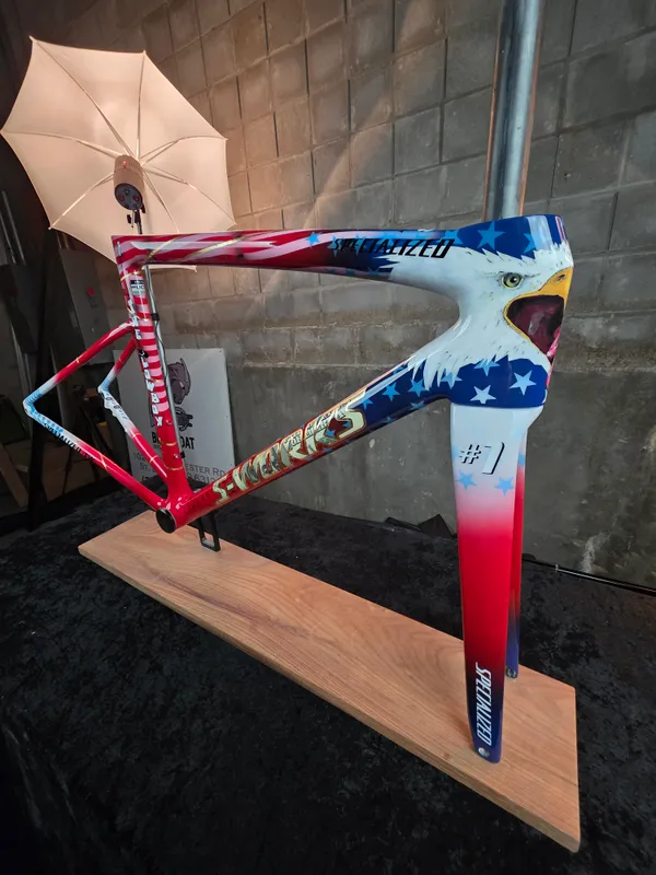 One of One Paint Jobs - SL8 Crit Champ Screaming Eagle