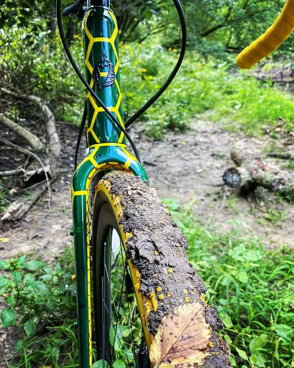One of One Paint Jobs - Salsa Honey Comb
