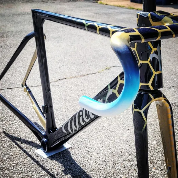 One of One Paint Jobs - Wilier Honey Comb