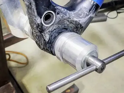 Bond Failure on a Carbon Bike Frame (Dropouts, BB, Inserts)