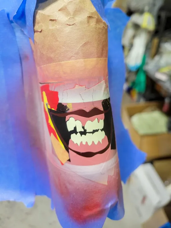 Comic Style Smile