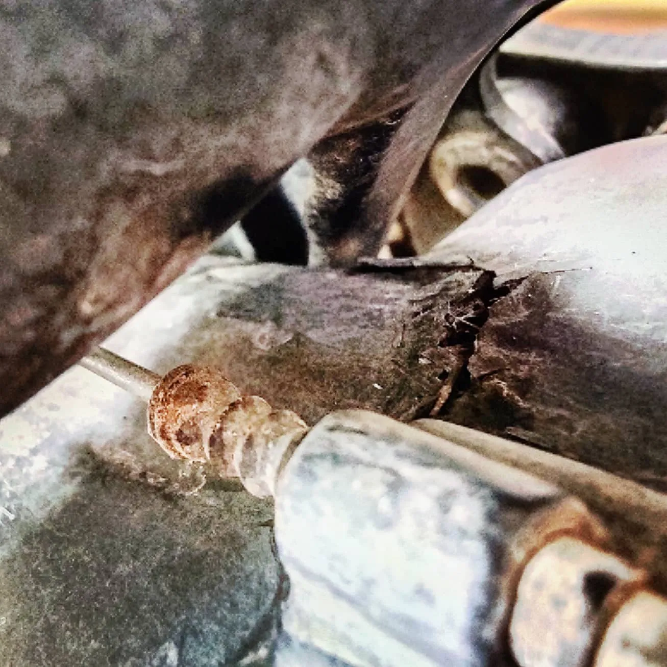 Corrosion damage detail